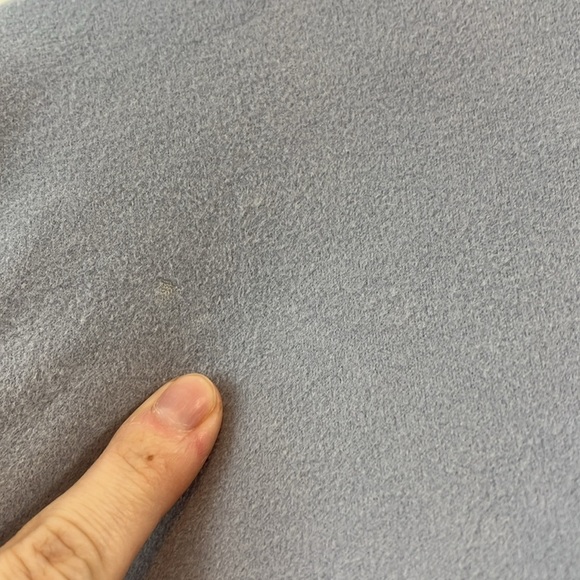 Mondetta Periwinkle Fleece Snap Button Down Shacket - Size XL - Picture 8 of 10